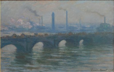 Waterloo Bridge by Claude Monet